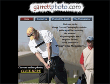 Tablet Screenshot of garrettphoto.com